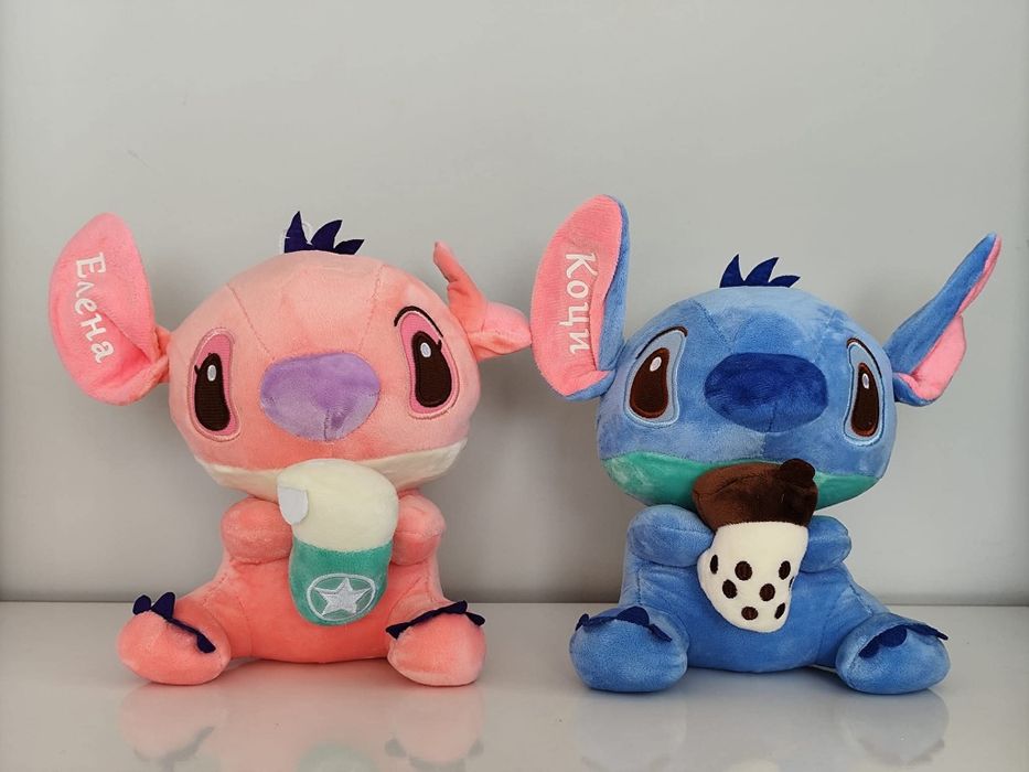 Плюшена играчка Стич с име по избор