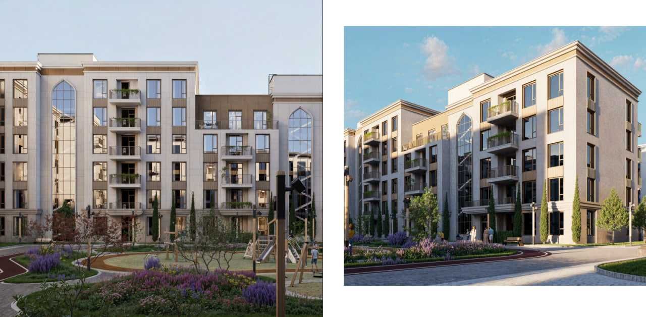 3/3/5 - Tabiat Residence - 70м - Черновая отделка - 1м - 1209 - 83,990