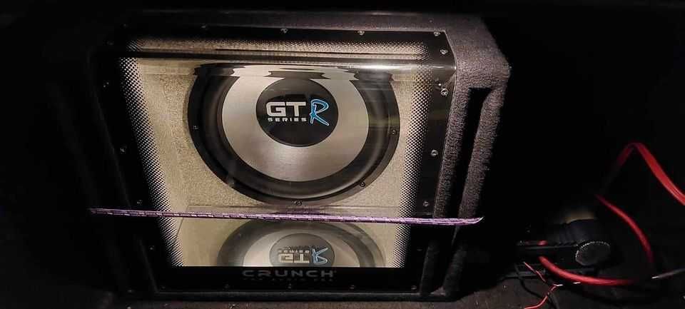 Pachet subwoofer statie crunch audison schimb