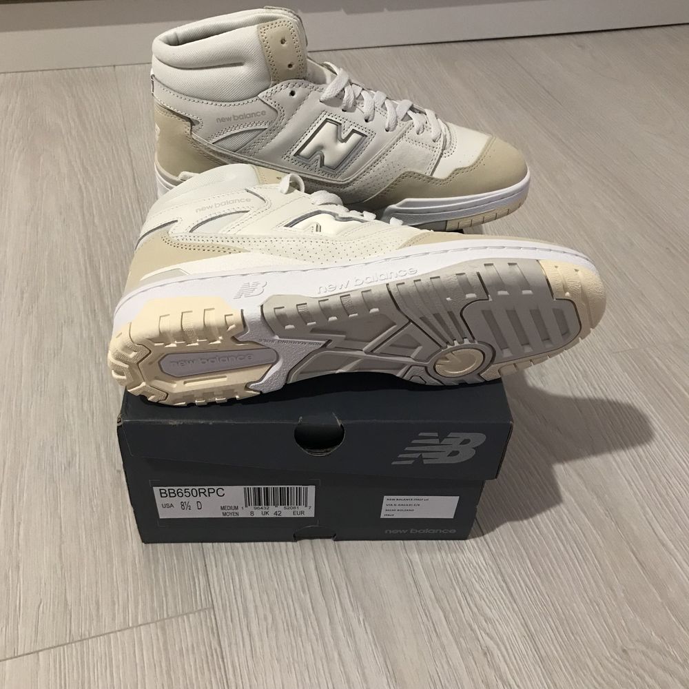 New Balance BB650RPC  - Sneakers high - off white beige