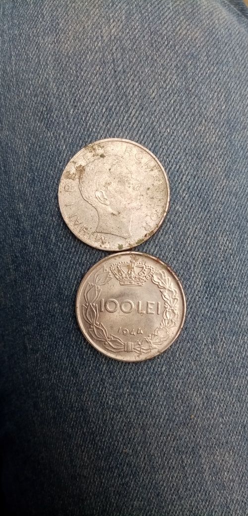 Moneda 100 lei de colecție 1944