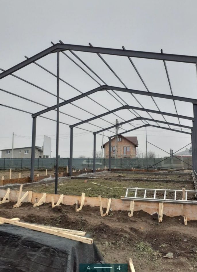 Hala metalică 10x25x4m