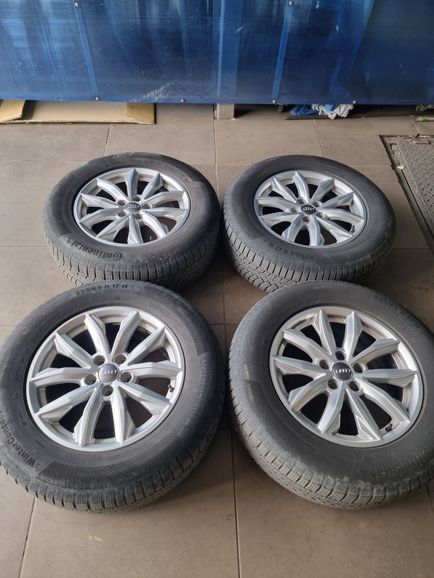 Jante Originale Audi anvelope iarnă 17