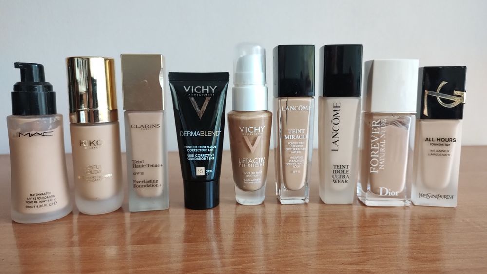 Маркови фон дьо тени,  кремове и декоративна козметика