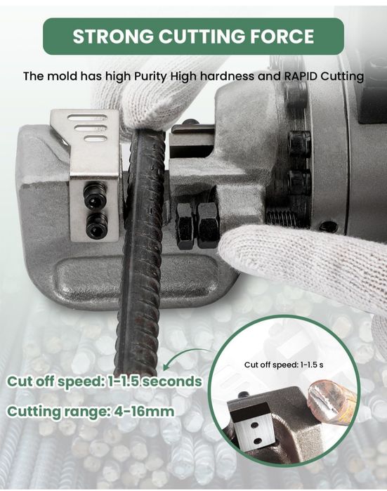 Tăietor Hidraulic Electric Huanyu pentru Bare de Oțel