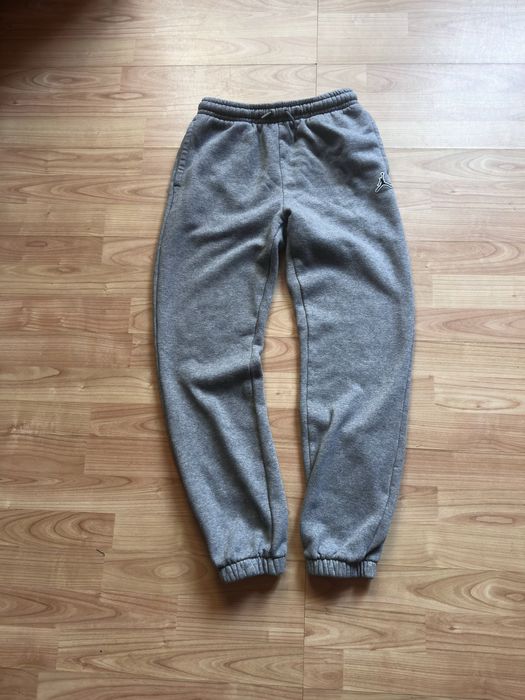 Pantaloni pants sweats joggers Jordan side logo cotton grey