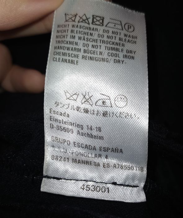 Escada pantaloni office lână 100%