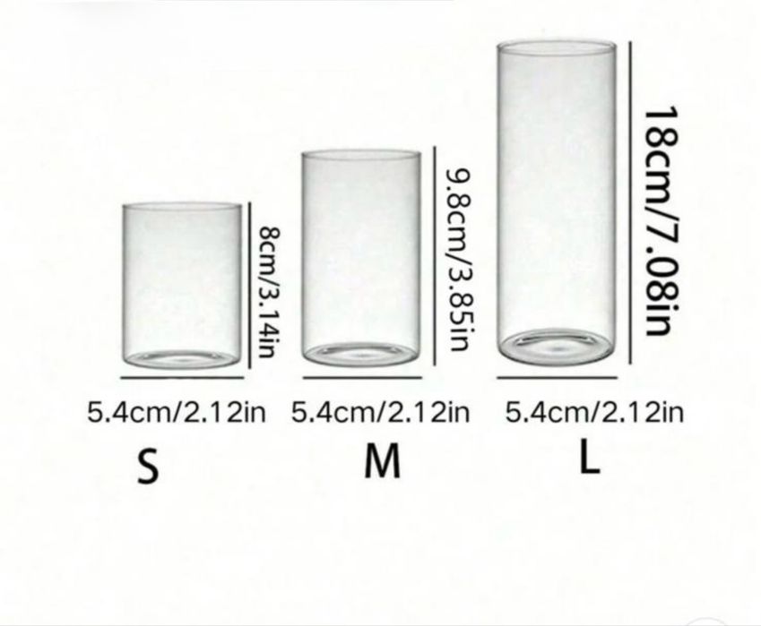 Vand  recipiente din sticla