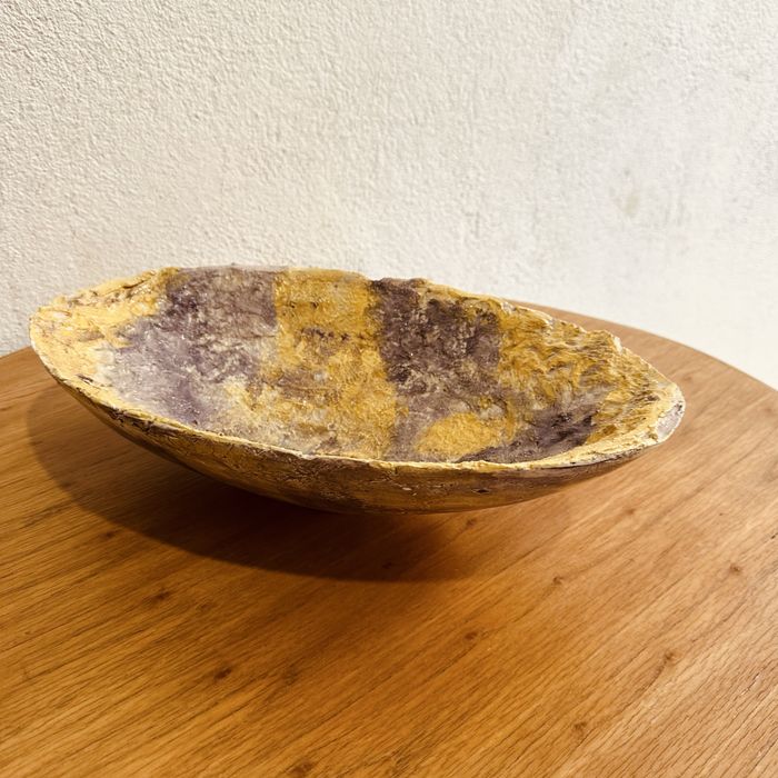 Ръчно изработена ретро артистична керамична купа