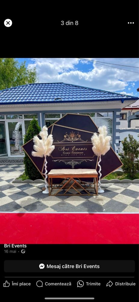 Corturi evenimente / Cort de inchiriat nunta botez aniversari