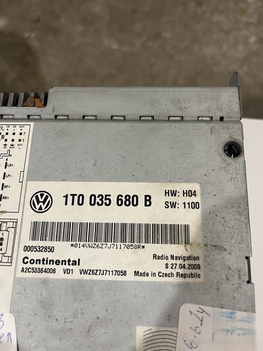 Медия за VW touran и др