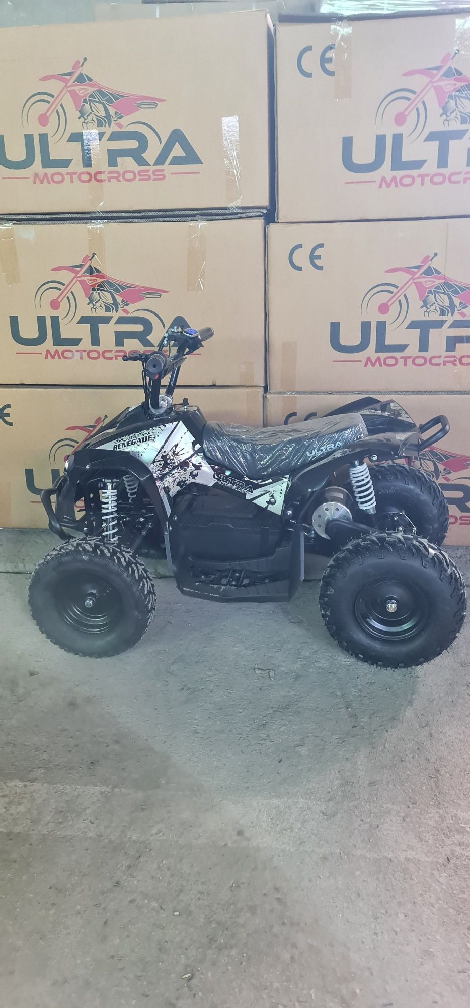 Mini Atv Quad adus din Germania electric cu motor de 1000w și 48v nou