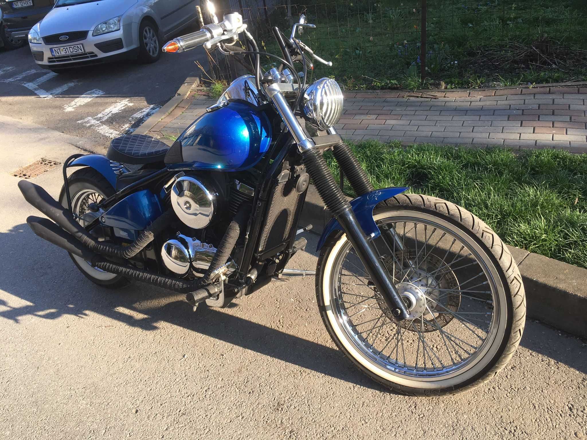 Kawasaki vn 800 ,bober ,chopper variante schimb cu auto