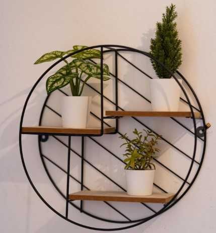 Декоративна етажерка за стена 3в1