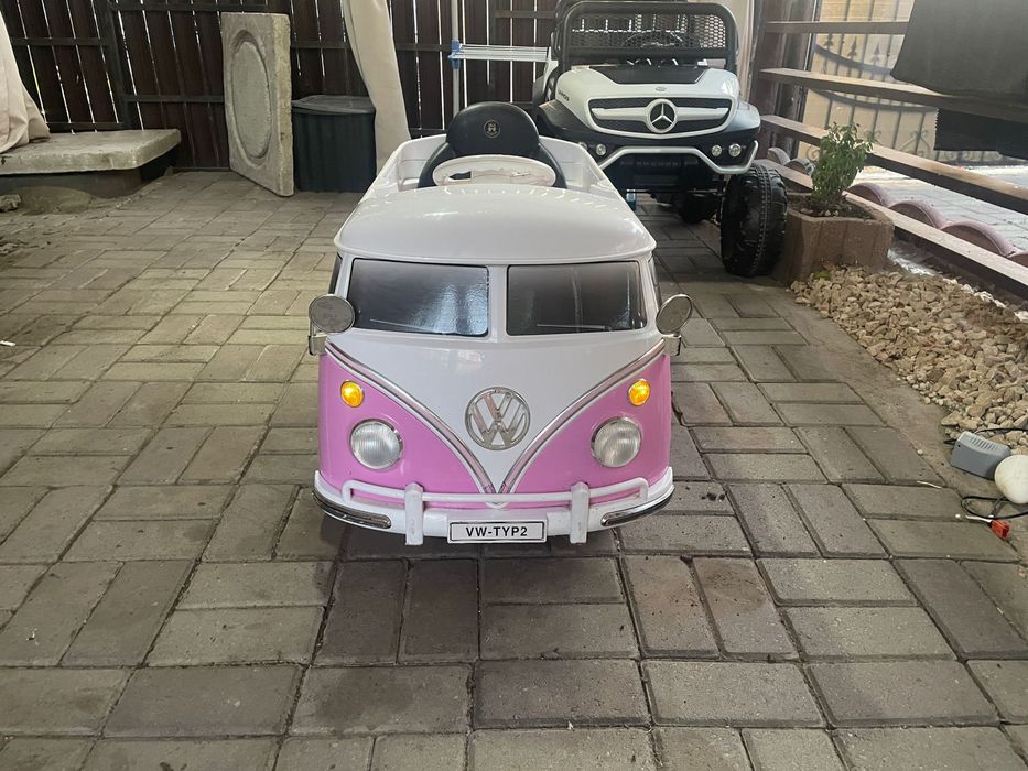 Vand autobuz electric pentru copii, pretul este fix