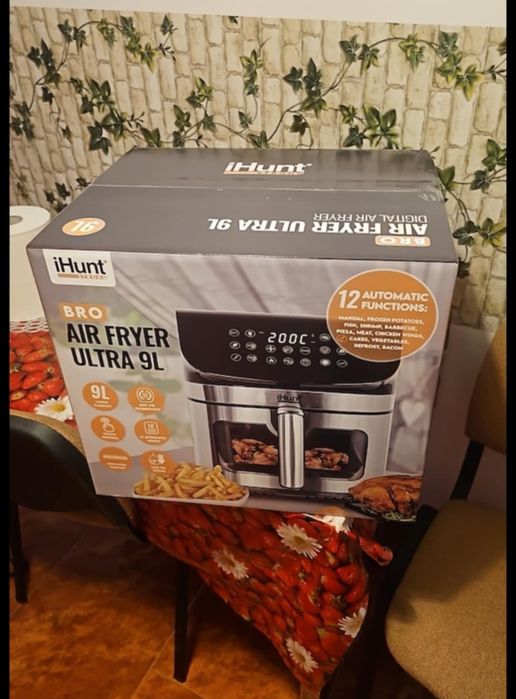 Friteuza AierFryer IHUNT 9 L, 12functii