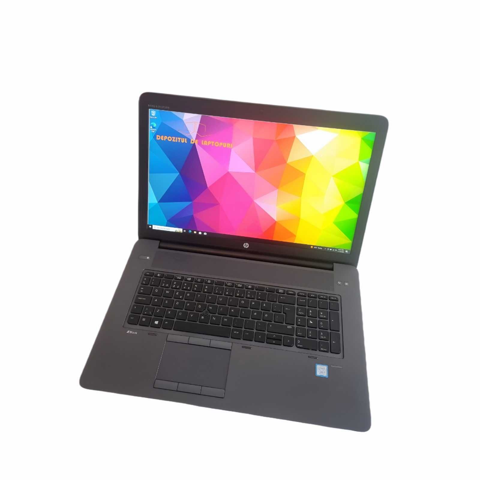 Laptop HP zBook 17 G4 i7-7700HQ Nvidia Quadro M1200 32 GB RAM 1TB SSD