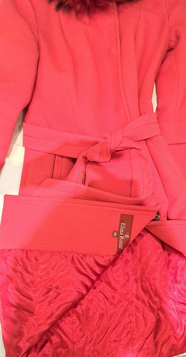 Дамско палто Elina Rossi от Кашмир и вълна 36 номер