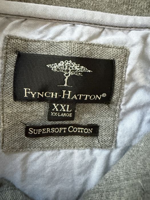 Tricou Polo FYNCH HATTON Gri Barbati | Marime 2XL XXL