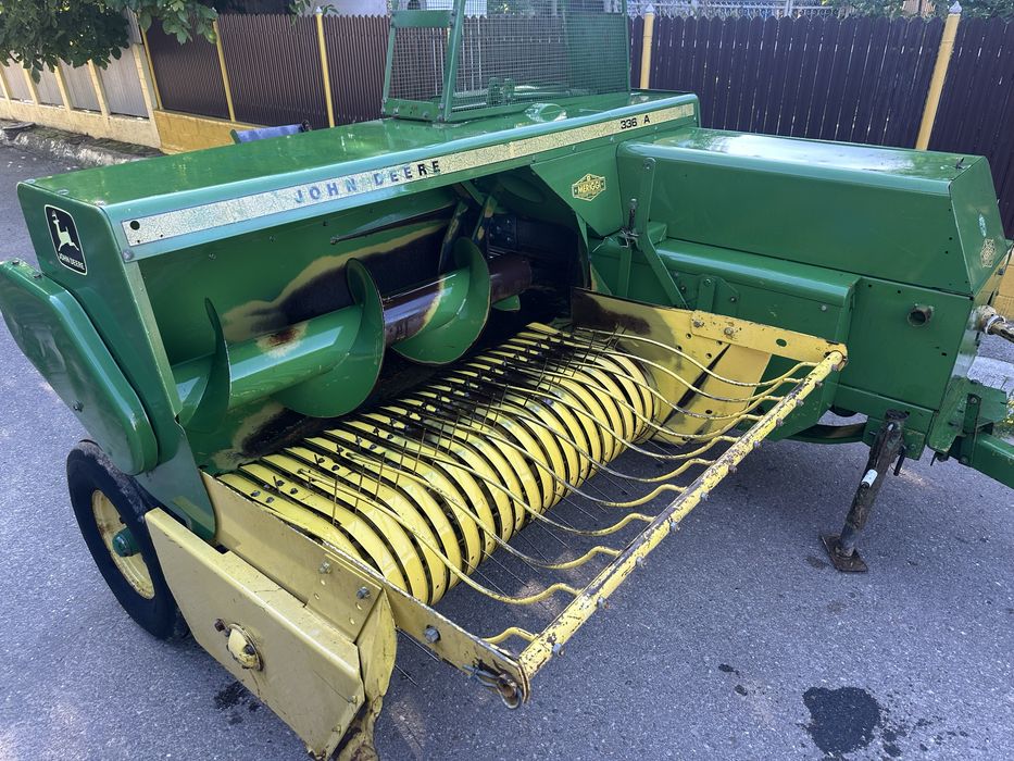 Presa balotiera john deere 336 A impecabila ca noua ORIGINALA