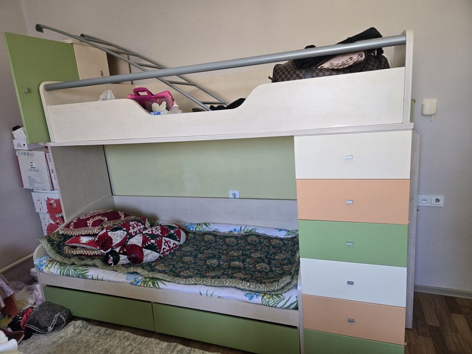 Детский кровать 2этажный