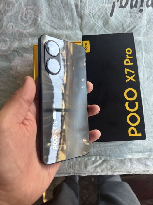 poco x7 pro pamit 8.256g holati yengidek karopka dak bor oqip tel qlil