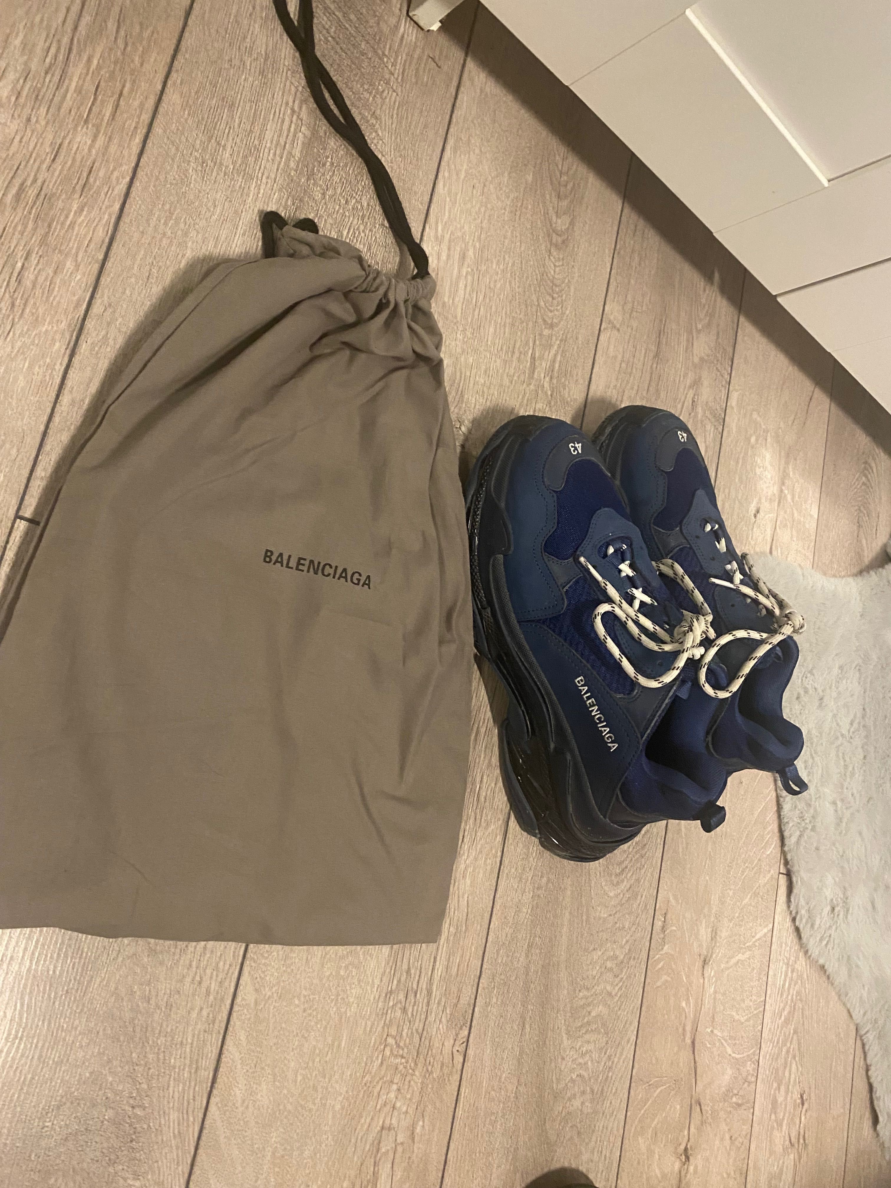 Balenciaga Triple S blue