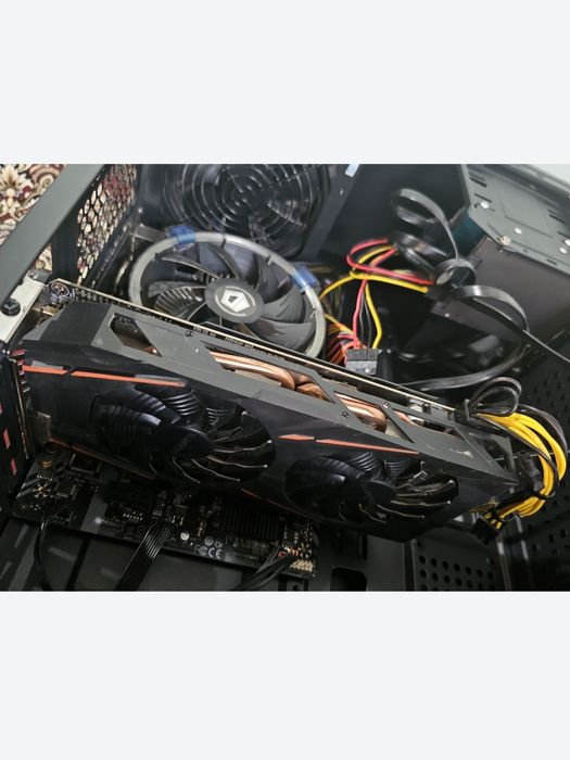 i3 9100f rx470 4gb ram 8gb 120ssd + 500hdd