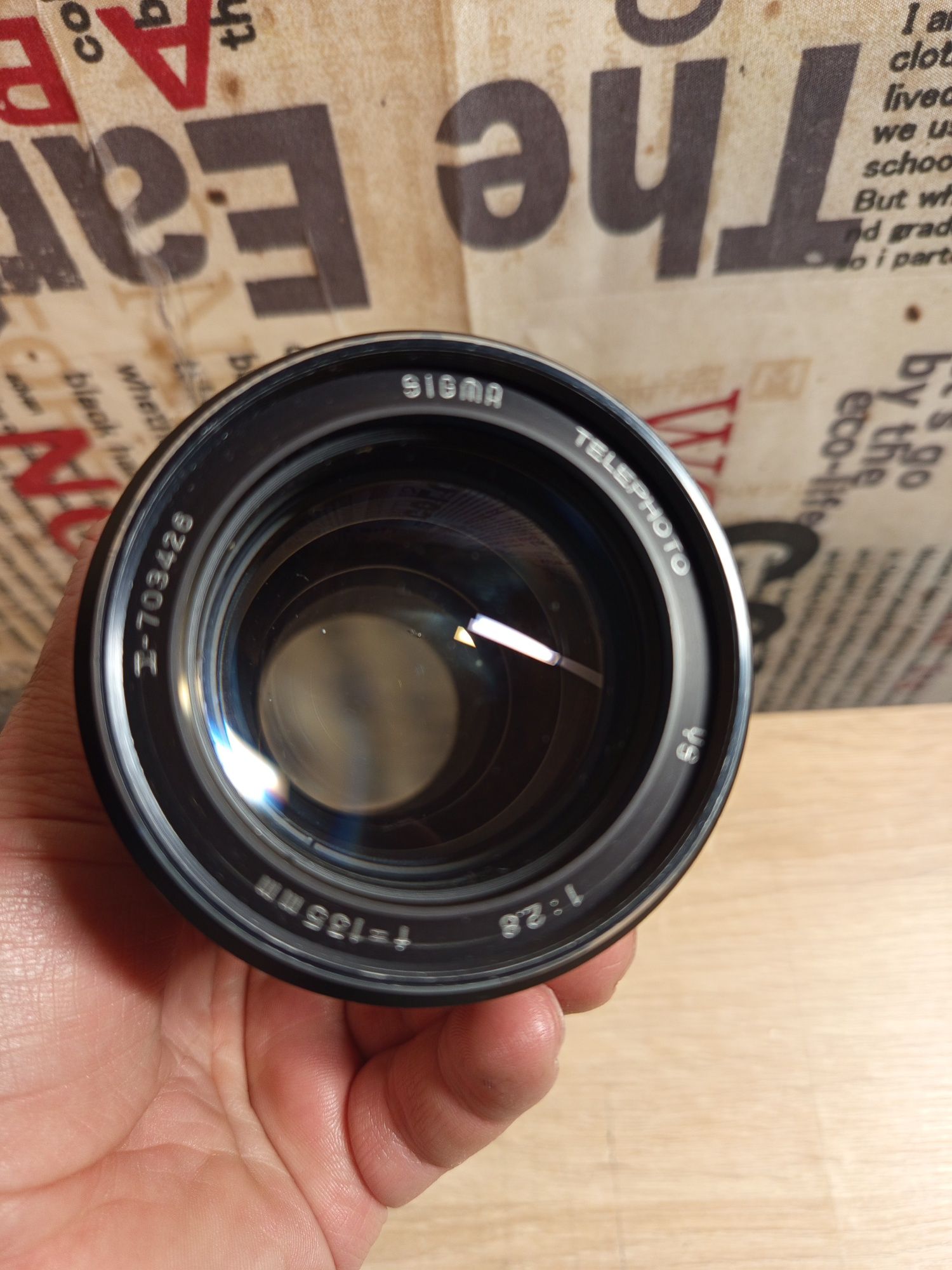 Обектив"Sigma" Telephoto 135mm.