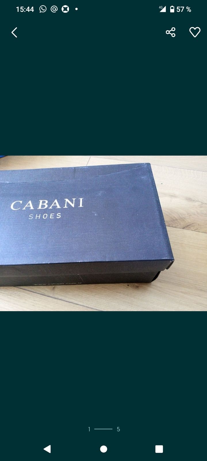 Продам новые мужские туфли CABANI