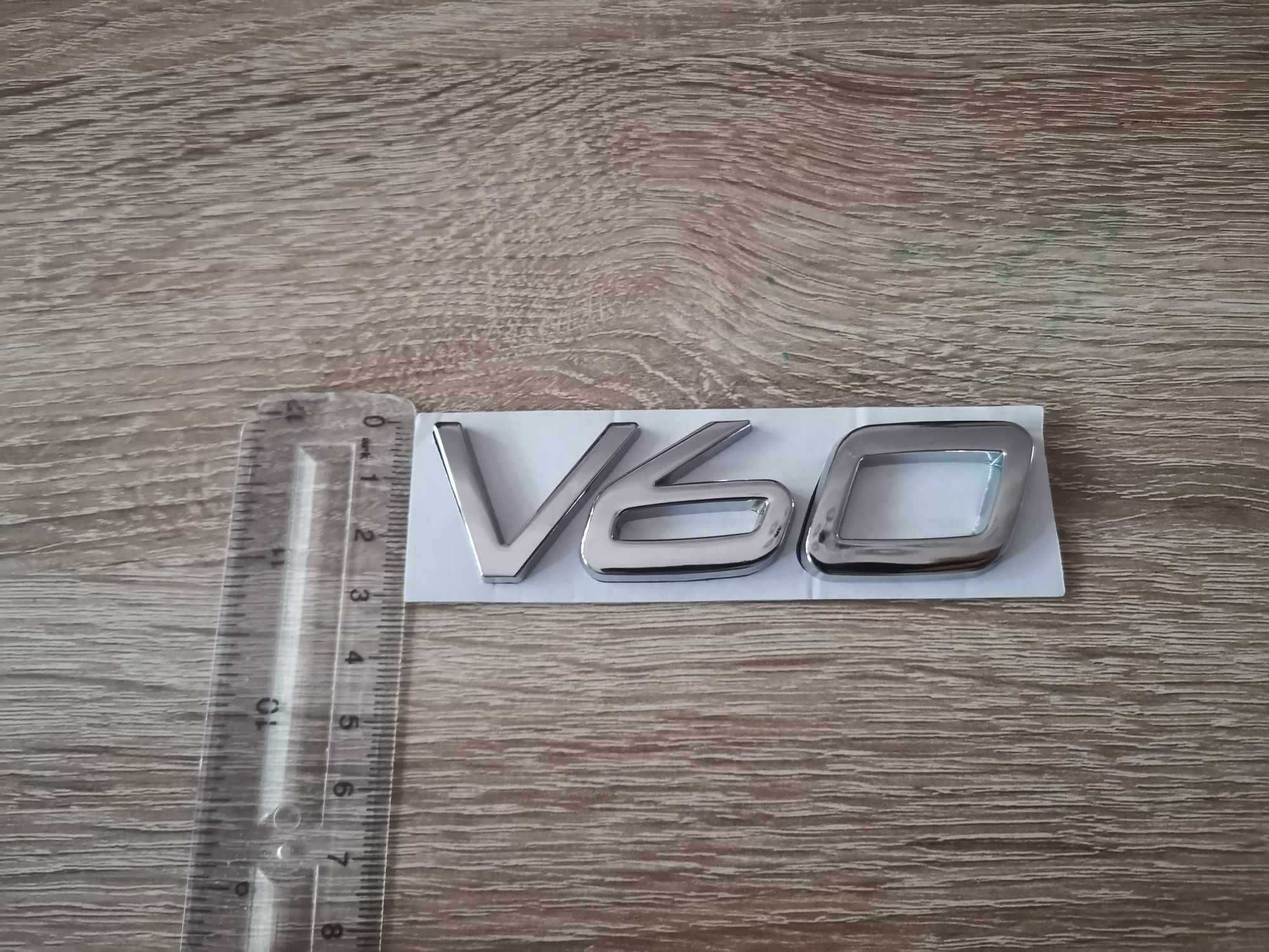 Волво Volvo V60 сребриста емблема лого