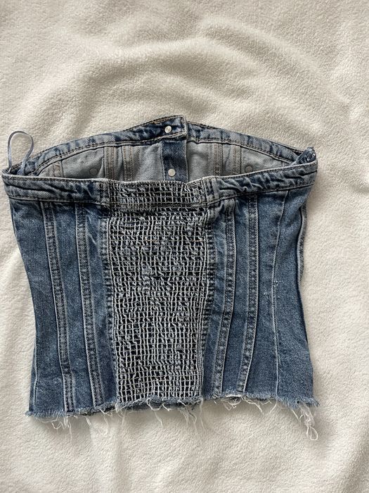 Дънков корсет на ZARA