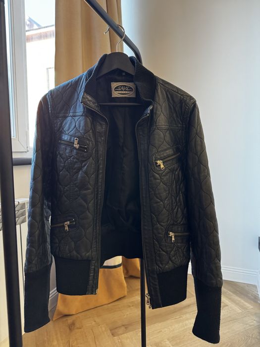 Куртка кожаная женская