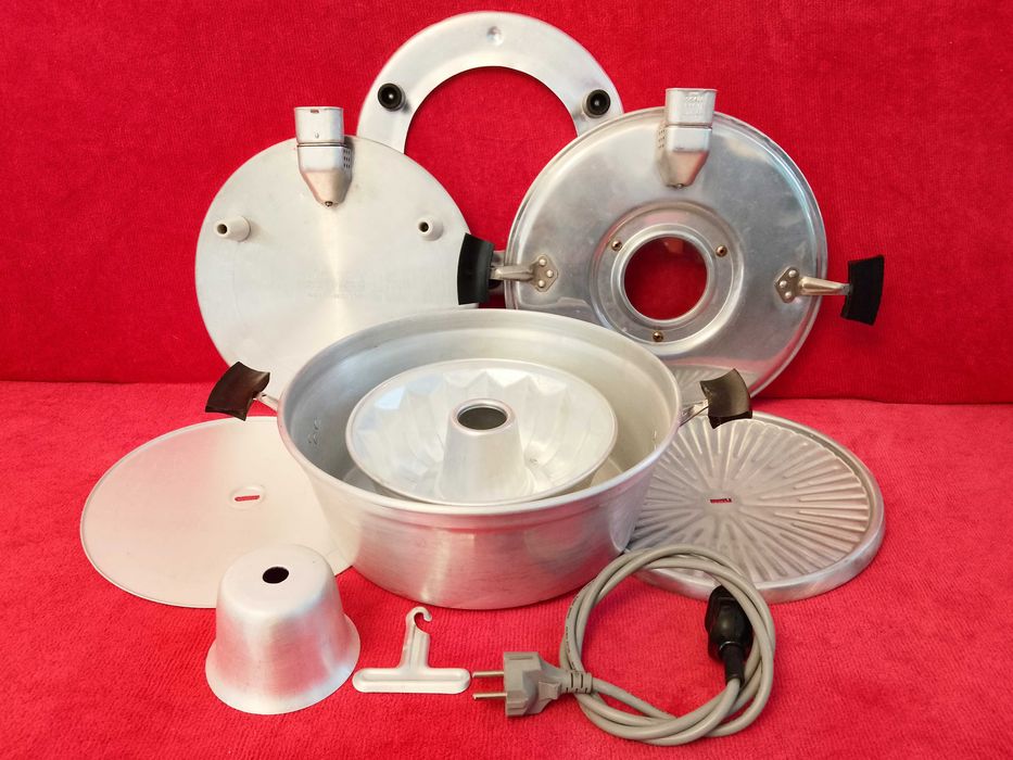 Електрическа тенджера.Много рядка с ДВОЙНО нагряване.Голям комплект.