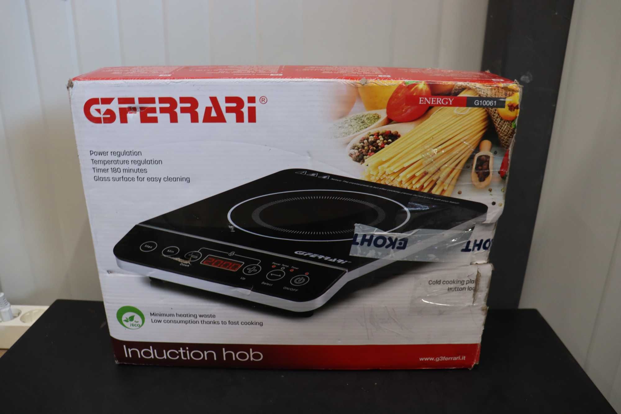 G3 Ferrari G10061 Mesa Con индукционен Котлон 1500W, 2000W, НЕ РАБОТИ!