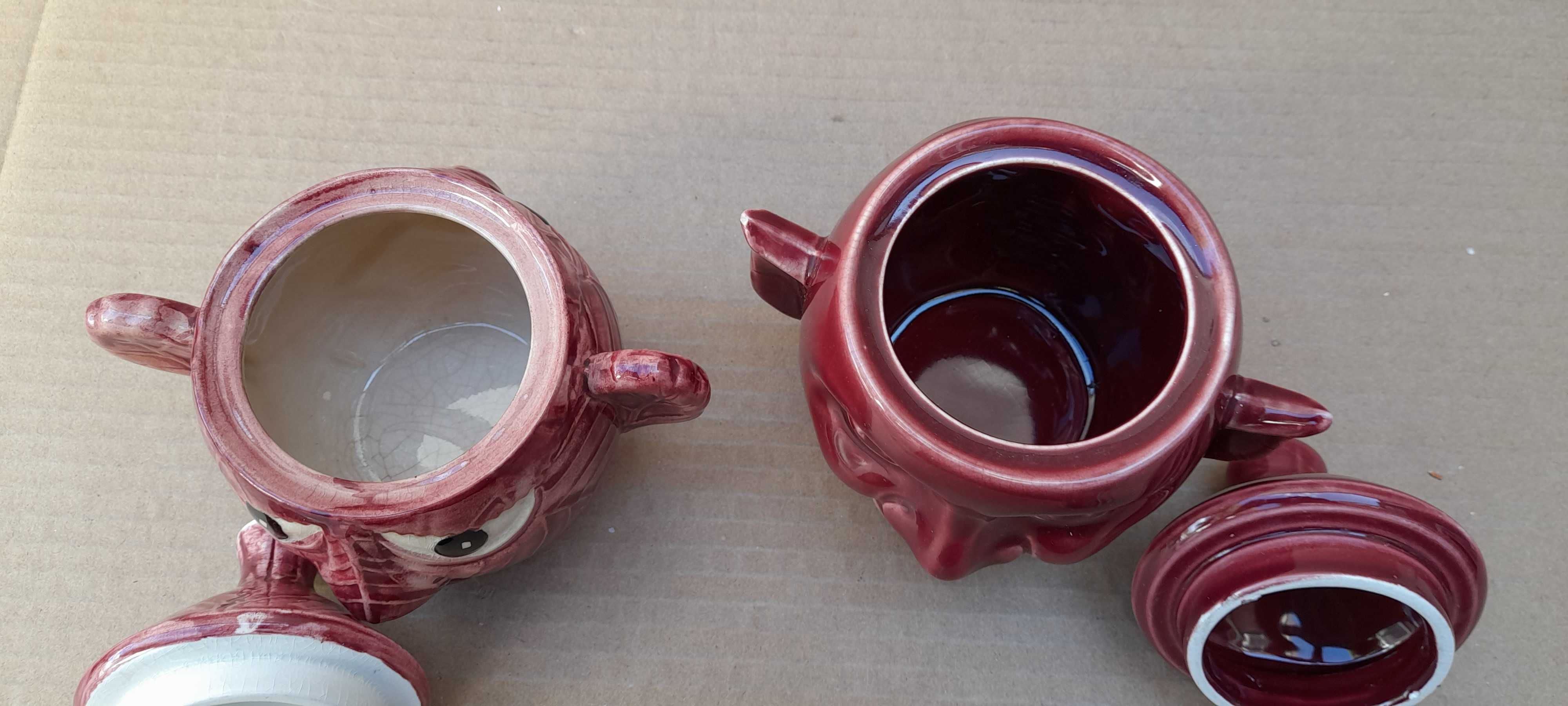 set 2 recipiente ceramica
