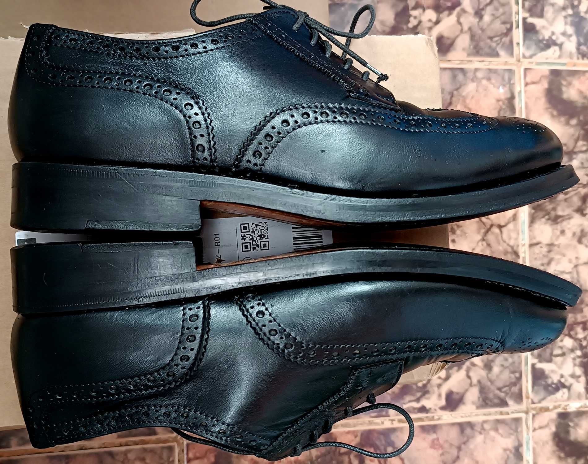 Pantofi din piele naturală integral ,,Ludwig Görtz,, mărimea 41