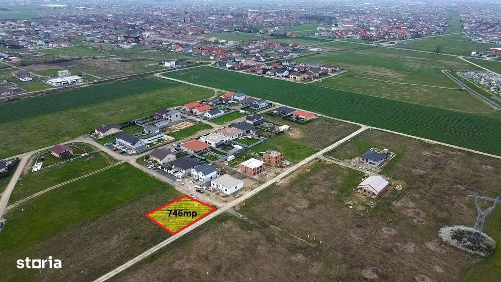 Teren Mosnita_SAD la parter, 2 ap la etaj, gaz, apa, curent