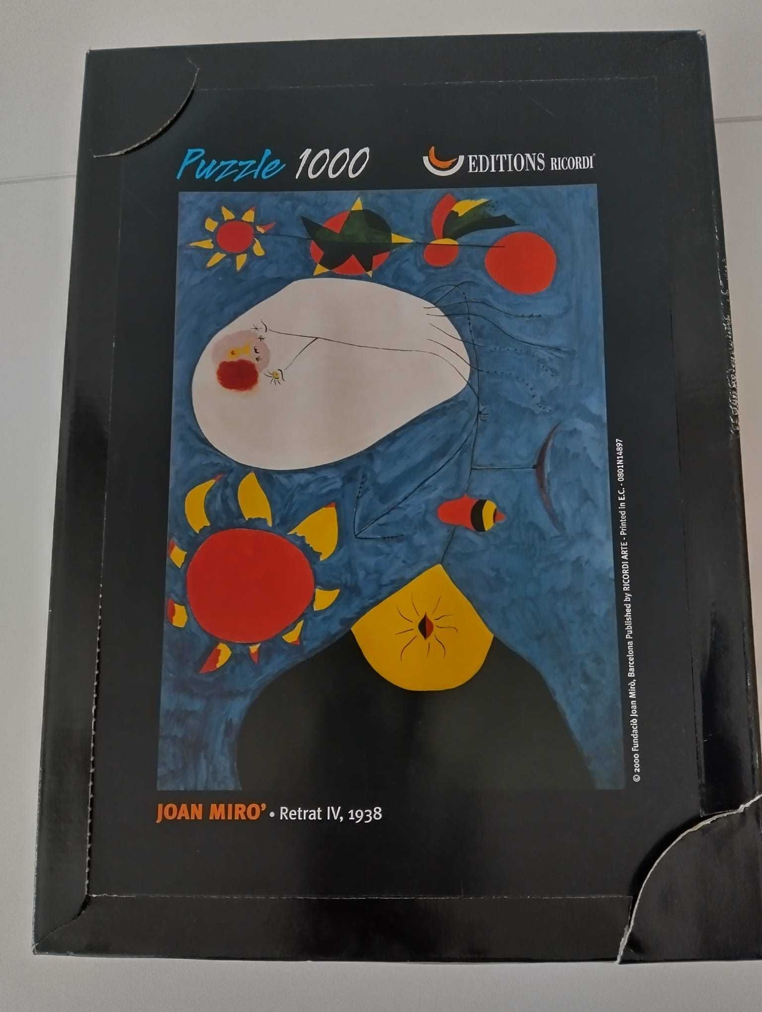 Пъзел 1000, картина на Хуан Миро, Editions RICORDI