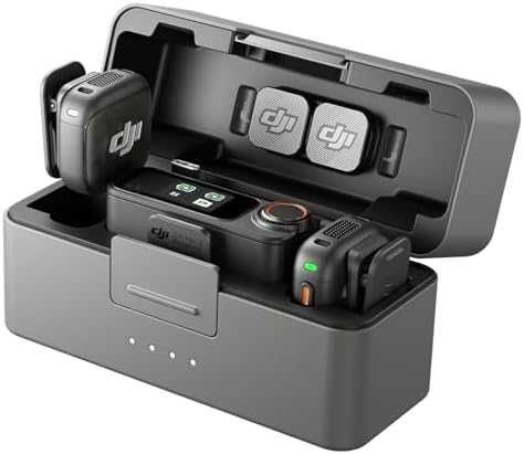 Нов Професионален безжичен микрофон DJI Mic 3 с кейс и 28 часа работа