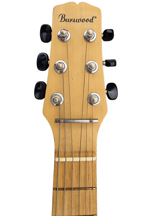 Chitară Electrică Burswood 30” Mini  Black In-Built Speaker 9V 1/4