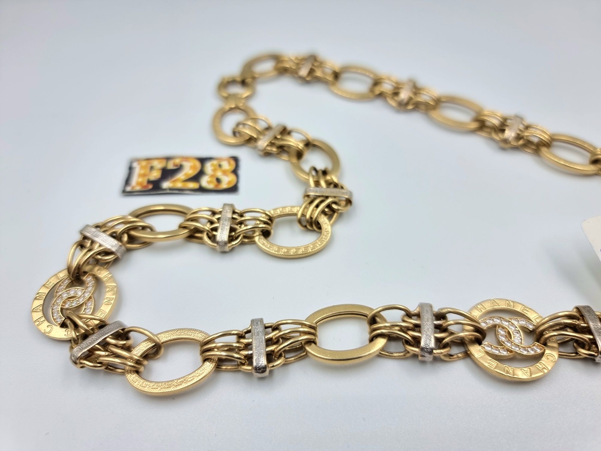 Amanet F28: Lant aur 14k 320 lei/ gram C17667 model Chanel