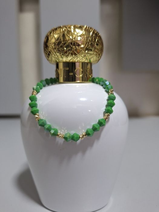 Brățări handmade cu bile aur 14k și pietre semiprețioase!