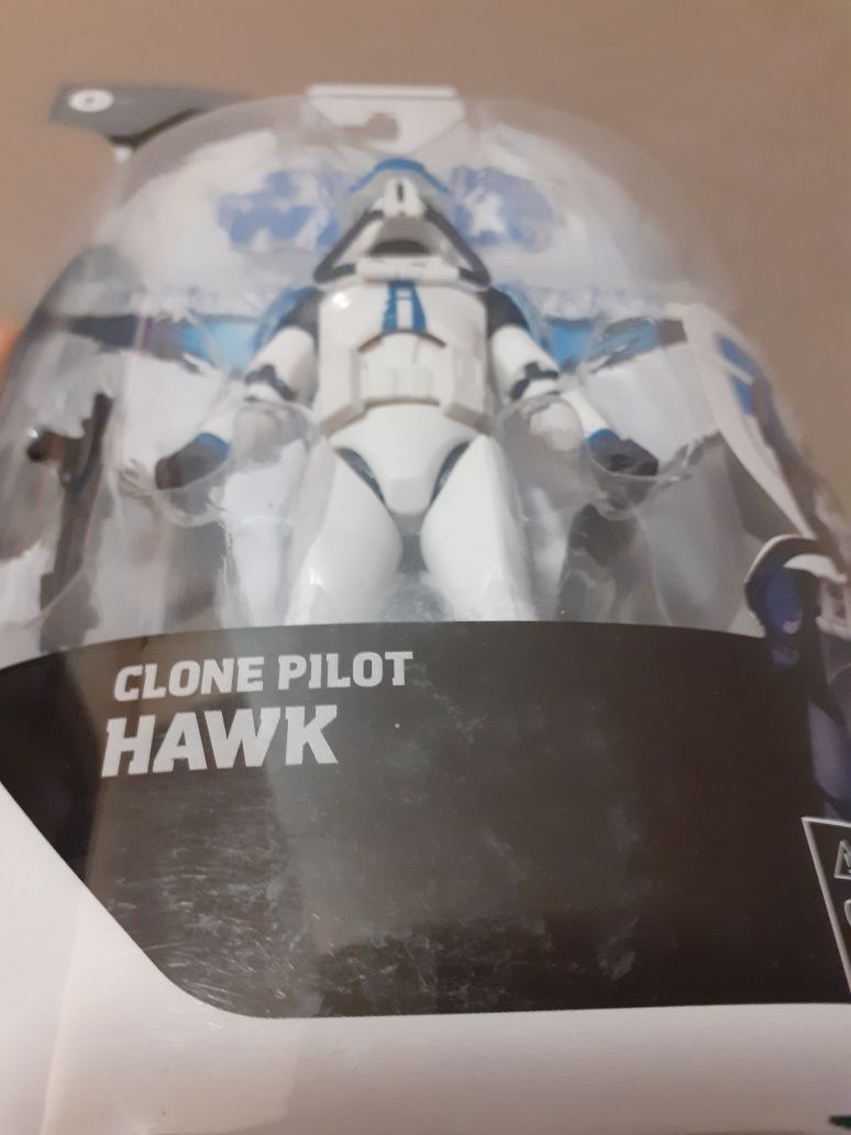 Figurina Star Wars The Clone Wars - Clone Pilot Hawk (15 cm)