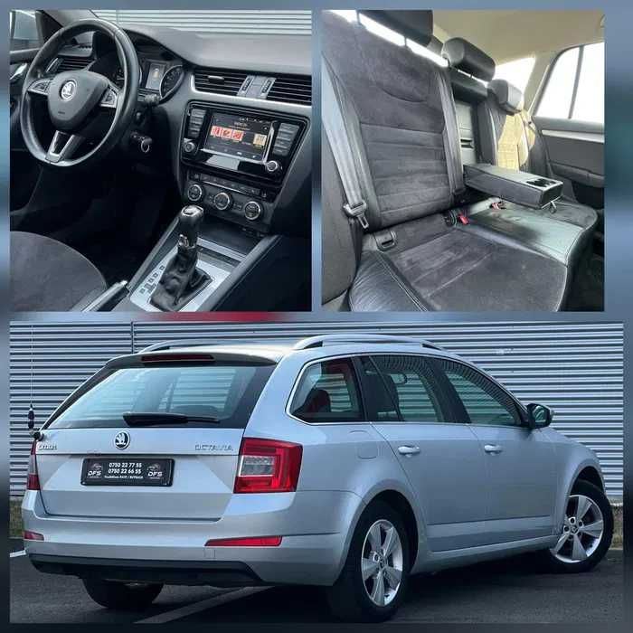 Vand Skoda Octavia 3 2017 piele + alcantara automata impecabila urgent