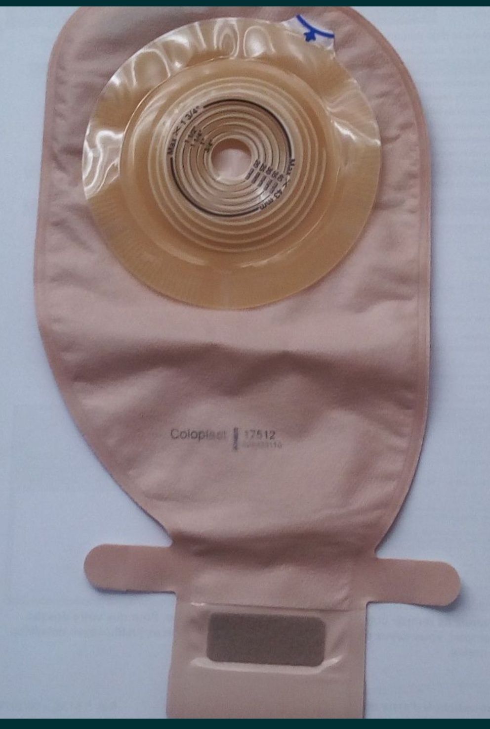 Saci colectori colostomie/ileostomie cu evacuare si adeziv convex