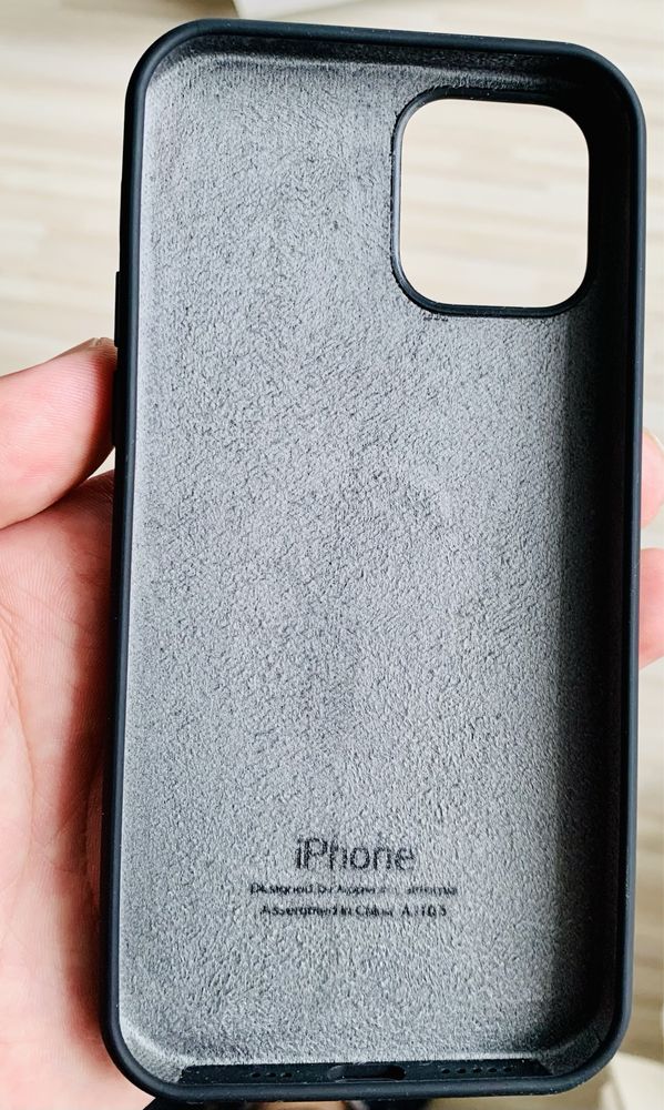 Husa iphone din silicon, de inalta calitate, logo apple