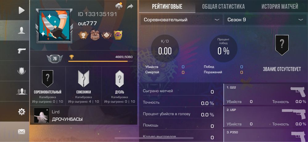 Стандофф 2 Аккаунт