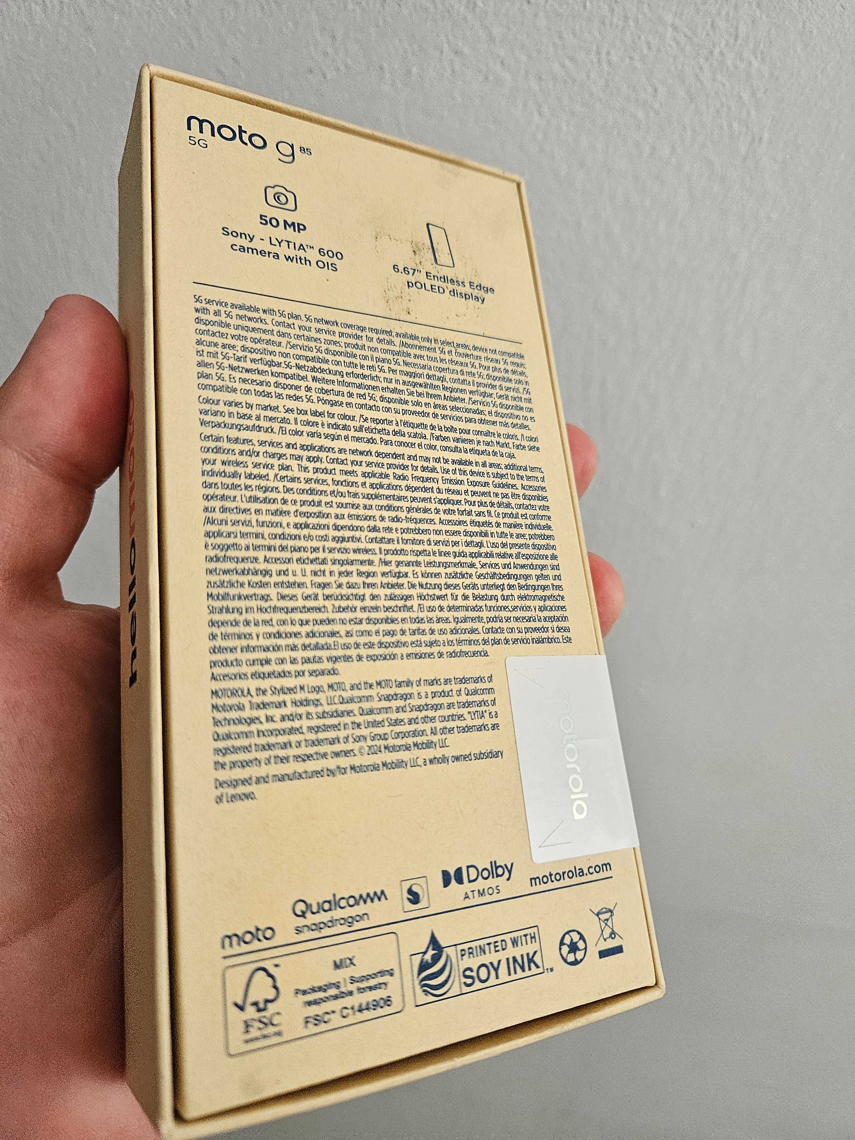 Motorola G85, 256Gb, sigilat la cutie.