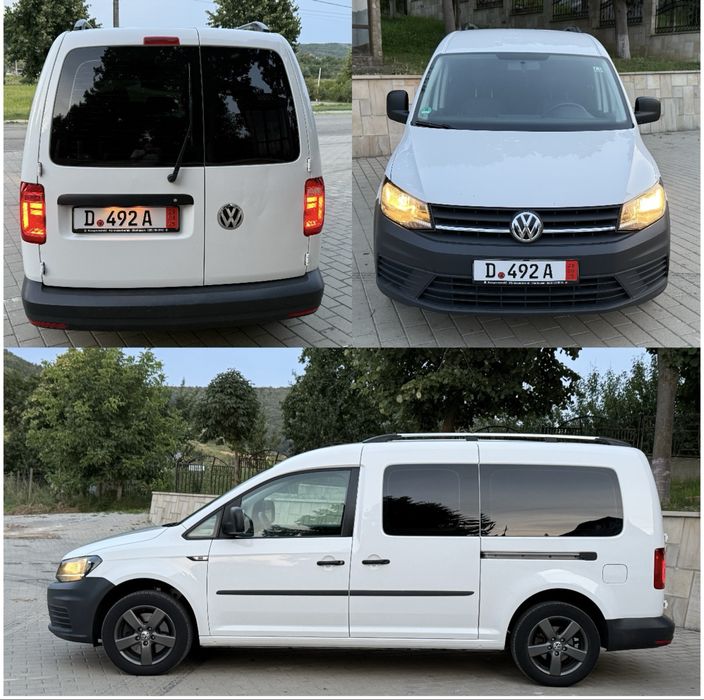VW Caddy Maxi 7 locuri 2.0 TDi 2017 euro 6